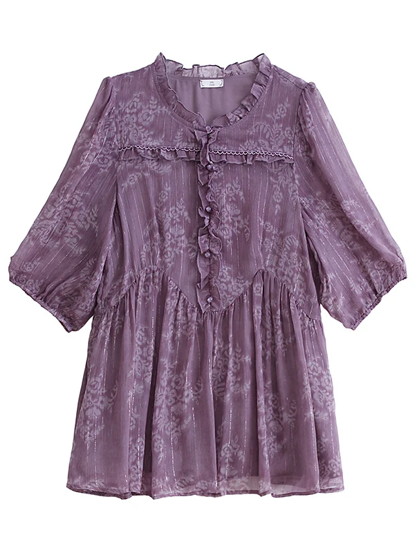 Plus Size Dames Zomer irt Mooi Casual Afslanken Vlees Bedekkend Ele Wit Casual irt Loose Fit Five Sve Lengte