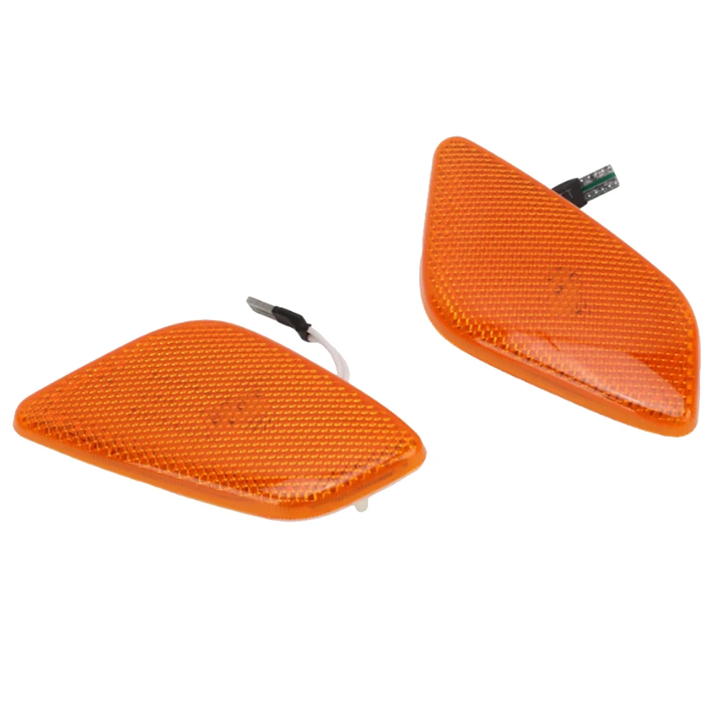 

Compact Car Side Marker Light Signal Light For Jeep Wrangler TJ 1997-2006 55155629AC 55155628AC Yellow Durable Easy Install Easy
