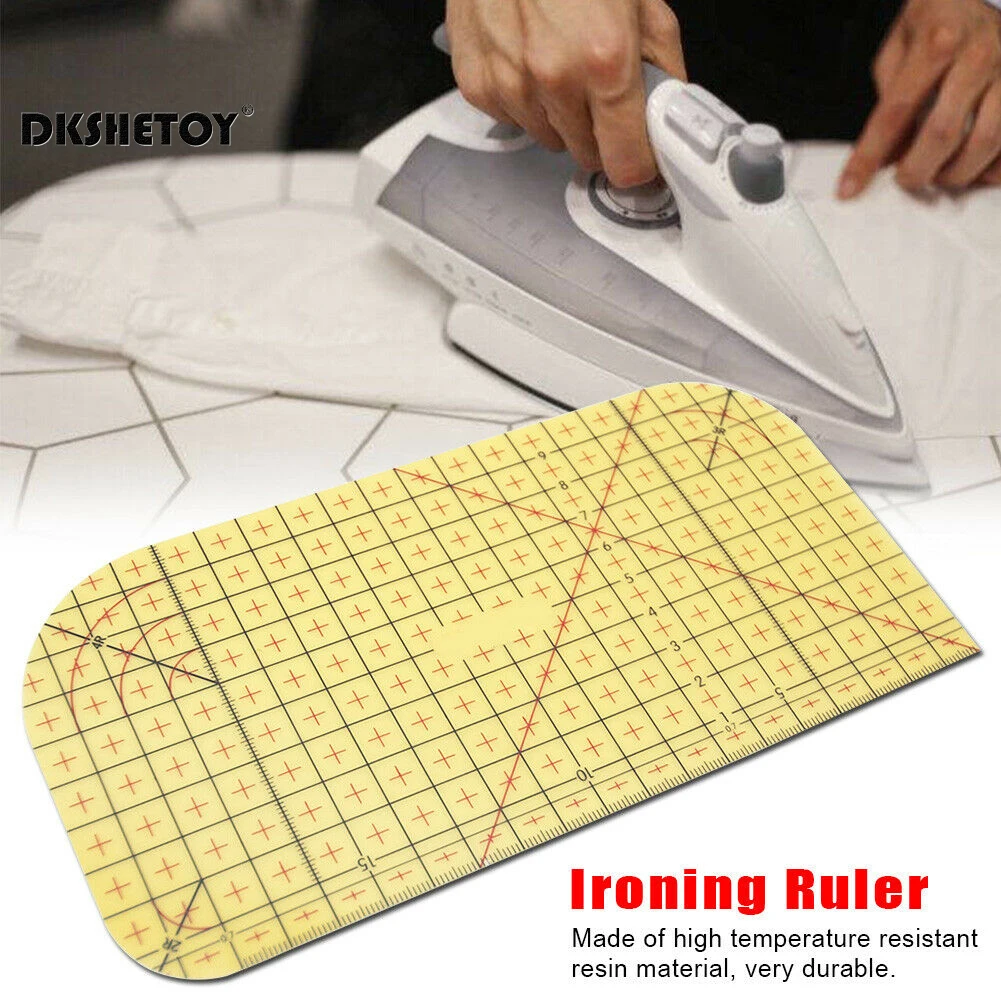 Hot Ironing Ruler Patch Tailor Craft Ironing Boards DIY Sewing Supplies Measuring Handmade Hot Ironing Ruler Measuring Tools