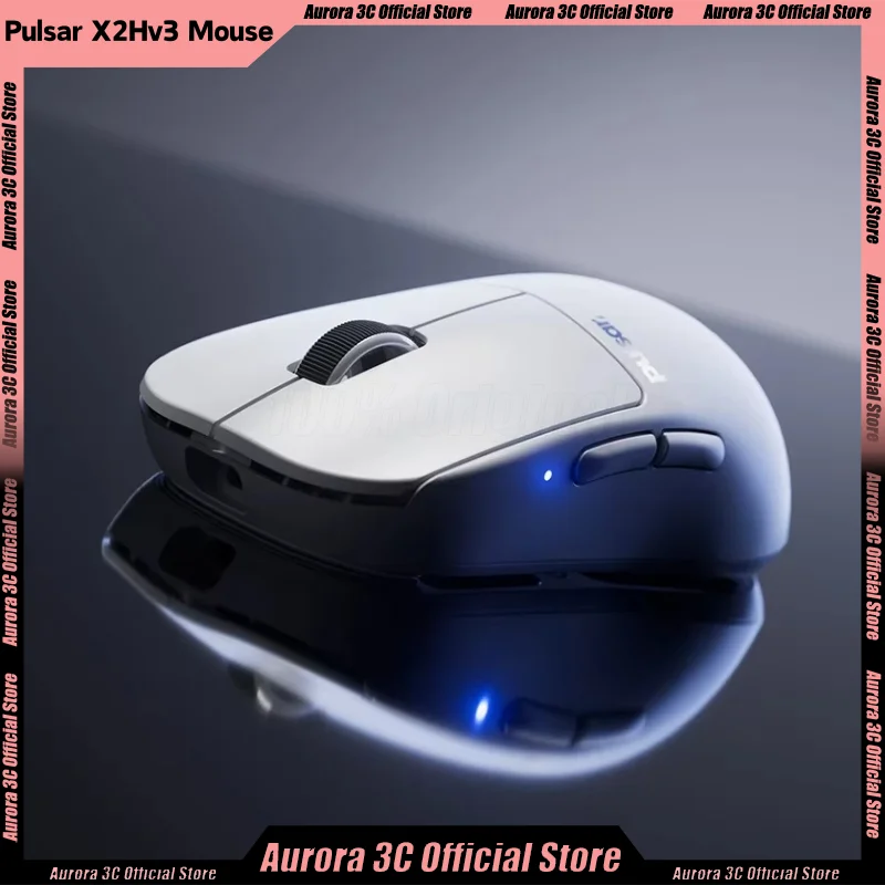 Pulsar X2Hv3 Mouse Dual Mode Wireless Gaming Mouse Custom XS-1 Sensor 8000Hz Polling Rate Lightweight Mice PC Gamer Accessories