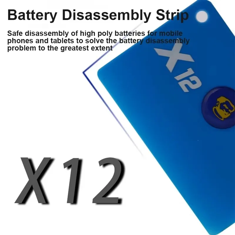MECHANIC Rückseiten-Abdeckungs-Entfernungs- und Reparaturkarte für Handy- und Tablet-Wartung X12 Hochenergie-Akku-Entfernungswerkzeug – Detail 4