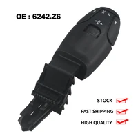Control remoto de audio para radio CD, interruptor de manija tipo palanca 6242Z6 96637240XT para Peugeot 206 307 308 407 607 807 y Citroën C5 C8