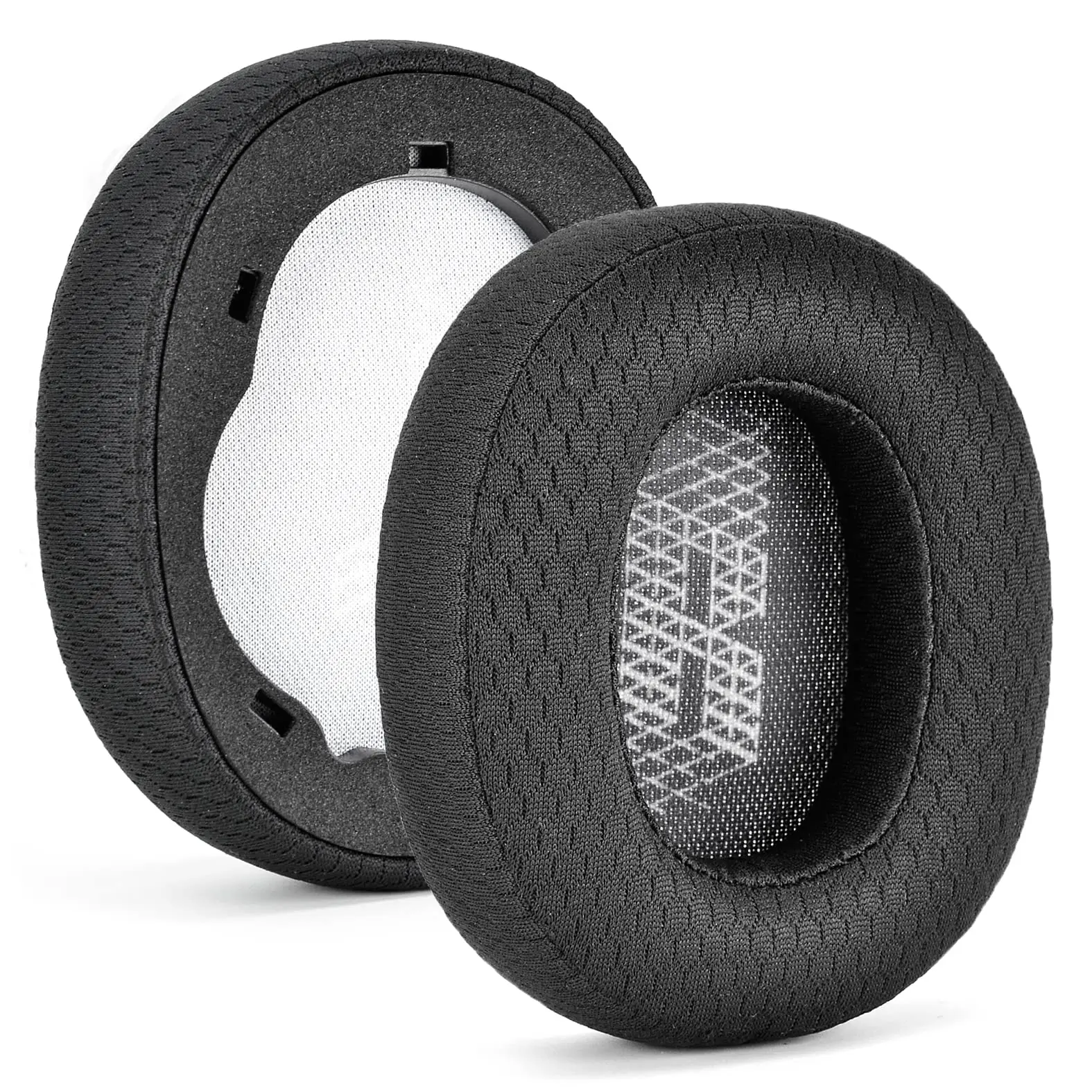 Replacement Ear Pads Compatible with JBL E65 E65BTNC / Duet NC / Live 650BTNC Live 660 BTNC Headphones (650 Fabric Mesh)