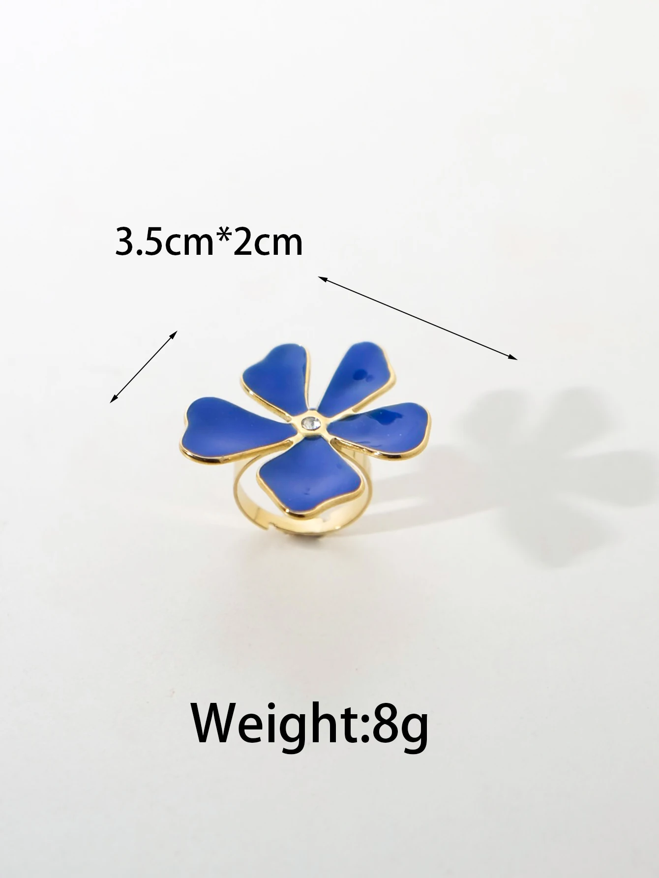 Vintage Stainless Steel Fashion Retro Drip Oil Open Ring Exaggerated Design Women\'s Daily Holiday Gift, Friends Jewelry Party