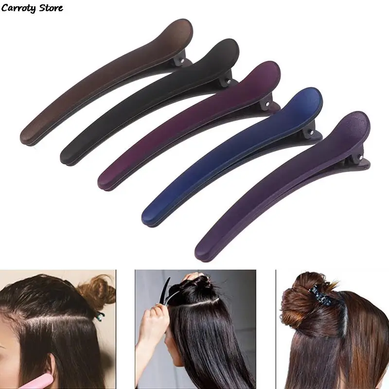 1Pcs Women Non-Slip Plastic Duckbill Alligator Hairpin Hair Clip Barrette Clamp Women Girls Hairpin Hair Cutting Tools