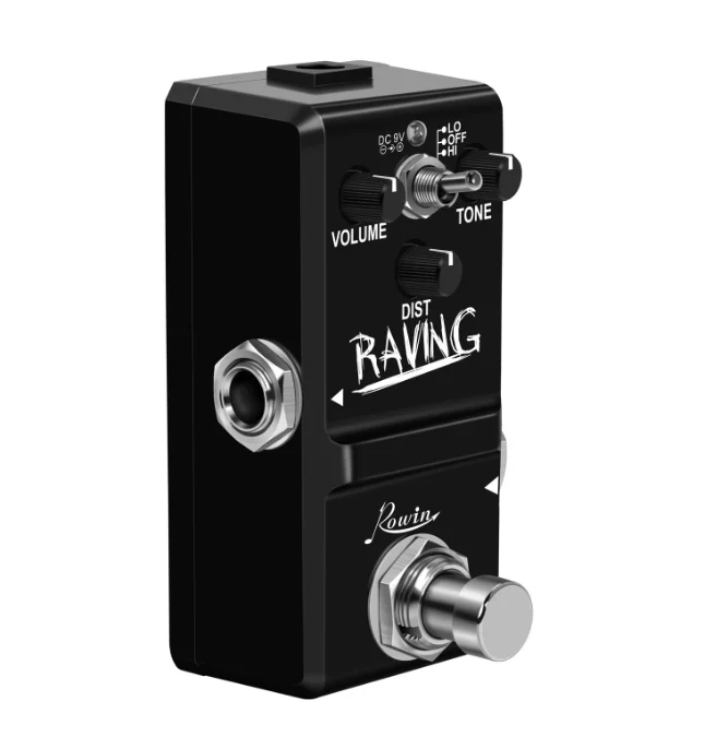 Hooqu صنع في الصين 2024 رائجة البيع دواسة تأثير الغيتار تأخير الرقمية