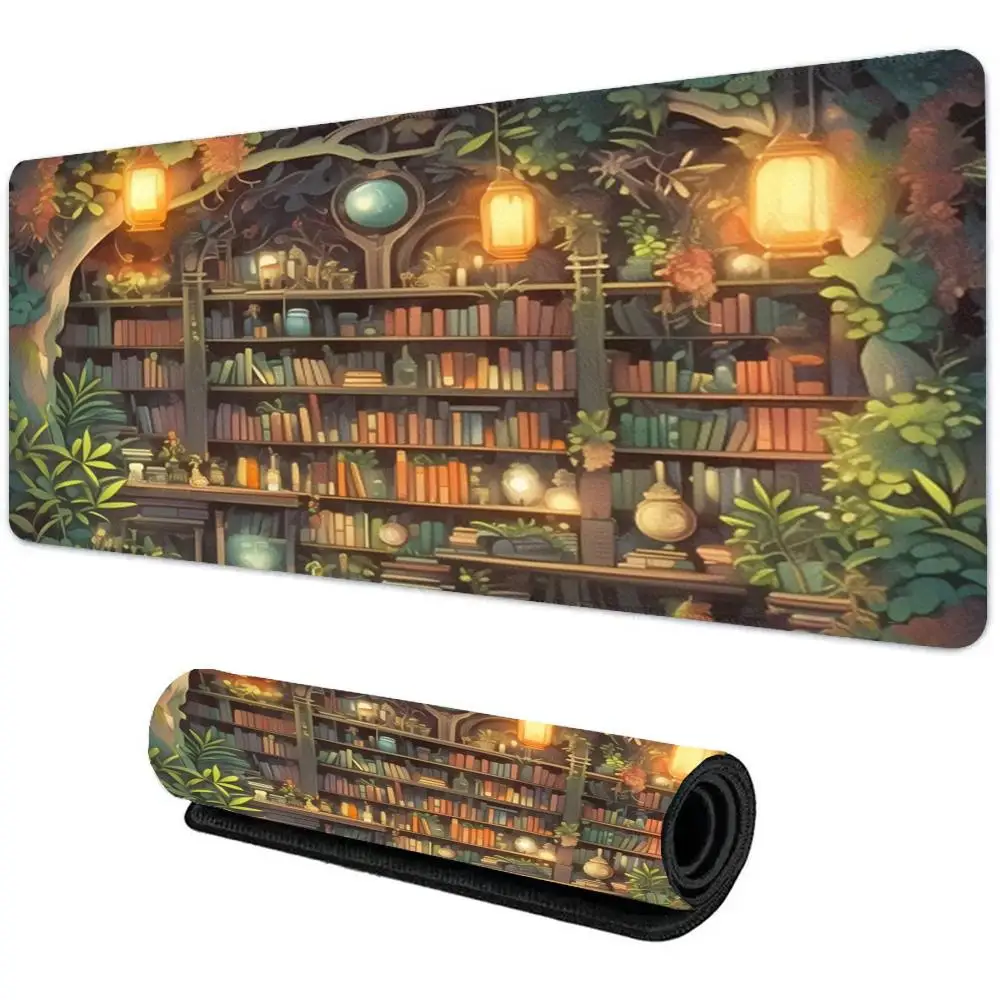 

Creative bookcase Mouse Pad Gamer Office Accessories Pc Cabinet Games Desk Mat Computer Desks Keyboard Gaming Mats