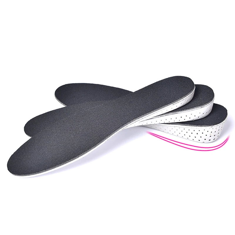 2PCS EVA Höhe Erhöhen Einlegesohle Deodorant Atmungsaktive Memory Foam Pads Unsichtbare Innen Höhe Zunehmende Schuh Halb Pad für Unisex – Detail 11