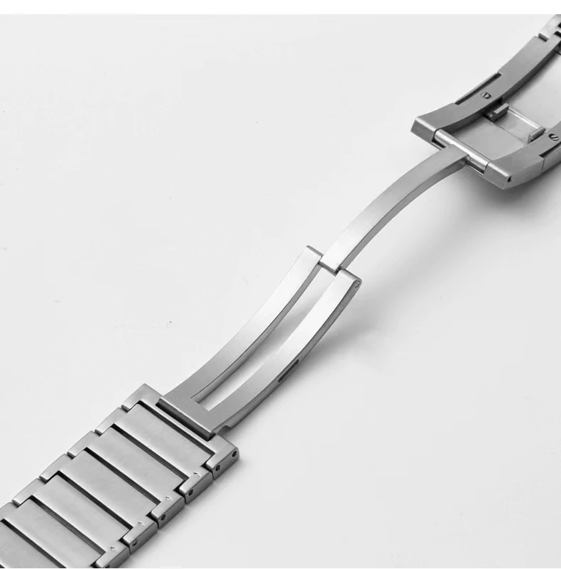 حزام نهاية منحني بدون ثغرات لساعة هواوي ، سوار فخم من الفولاذ المقاوم للصدأ ، سوار سريع التحرير ، مقاس ، GT4 ، 46 ، 22
