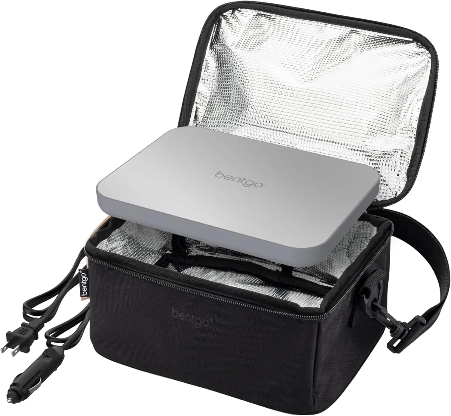 

Heat - Electric Lunch Bag & Food Warmer for Reheating Meals in Car, at Work & More - Heated Lunch Box Warmer for