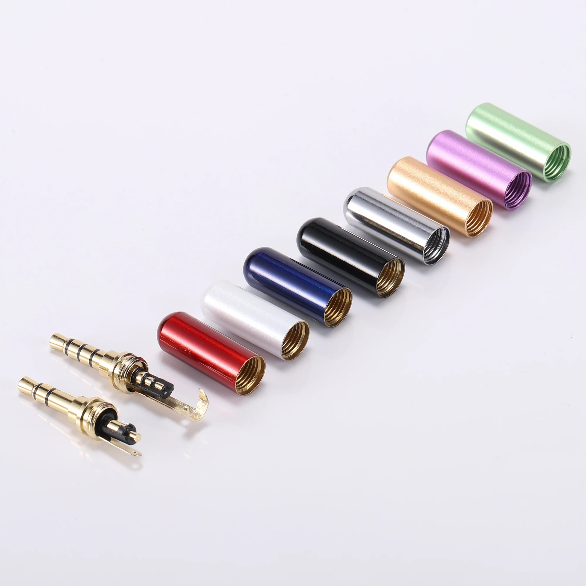 3.5mm stereo 3.5 level 4 balanced earphone upgrade cable accessories Conversion cable extension cable plug pure copper case