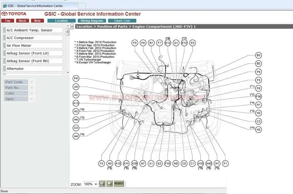 TruckEPC3 For Toyota Service Manual, Workshop Manual, Wiring Diagram DVD 2014-2018