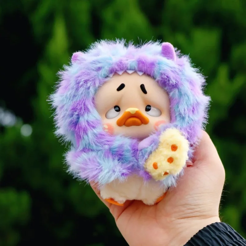 New 100%Genuine  Annoying Duck Upsetduck Colorful Player Duck Feather Velvet Blind Box Trendy Toys Bag  Halloween Cute Doll Gift