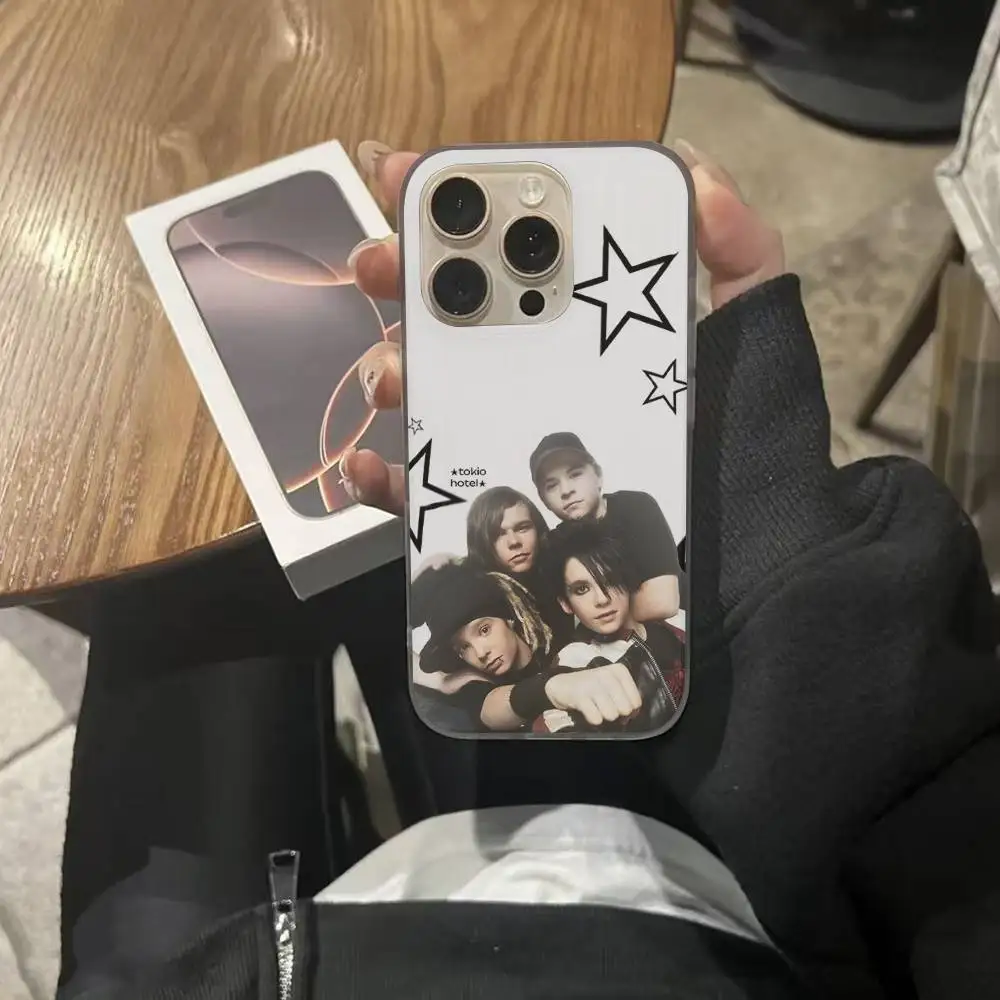 Epc Tom Bill Kaulitz Tokio Hotel For IPhone 16 15 11 12 13 14 17 Pro Max PLUS Pro Soft Corrugated Silicone Back Phone Case