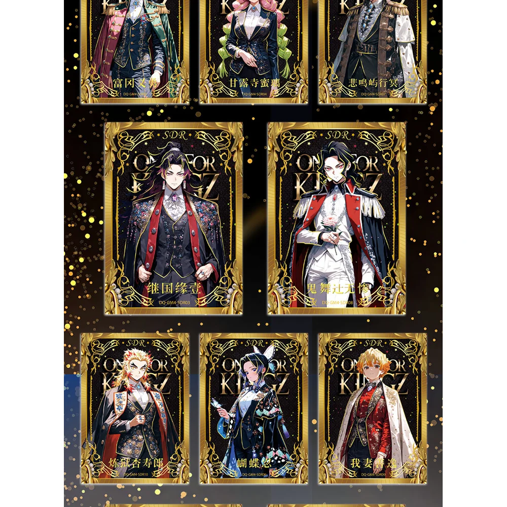 Douqu4 Demon Slayer การ์ด Booster Box TCG เกม SP หายากการ์ด Kimetsu Yaiba ตารางเล่นของเล่นสําหรับครอบครัวเด็ก Christma ของขวัญ