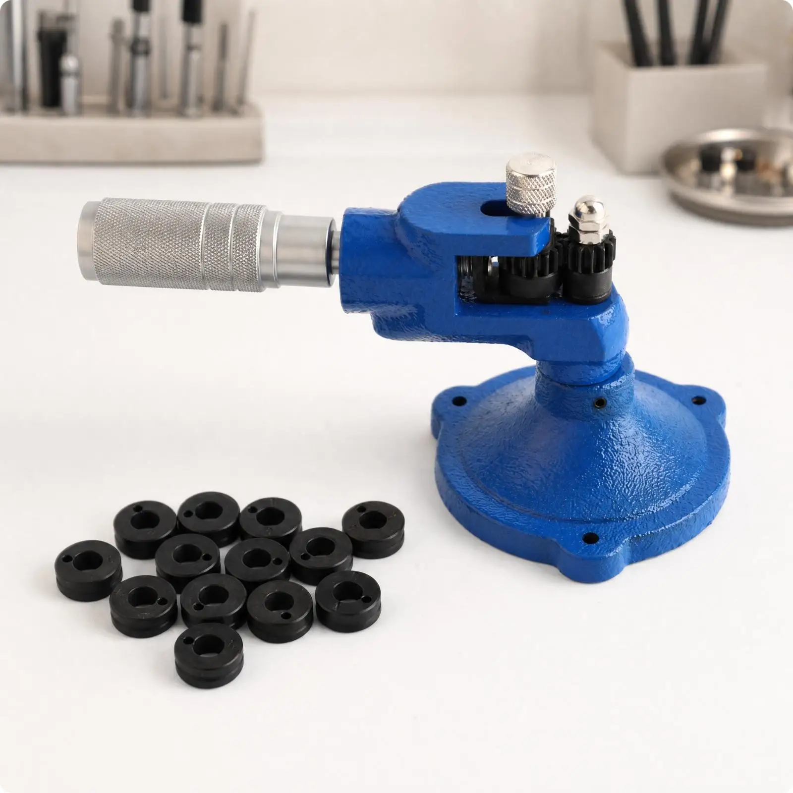 Loop Expanding and Reducing Tool Secure Base for Jewelry Repair Technicians, Hobby Jewelers, Small Workshops