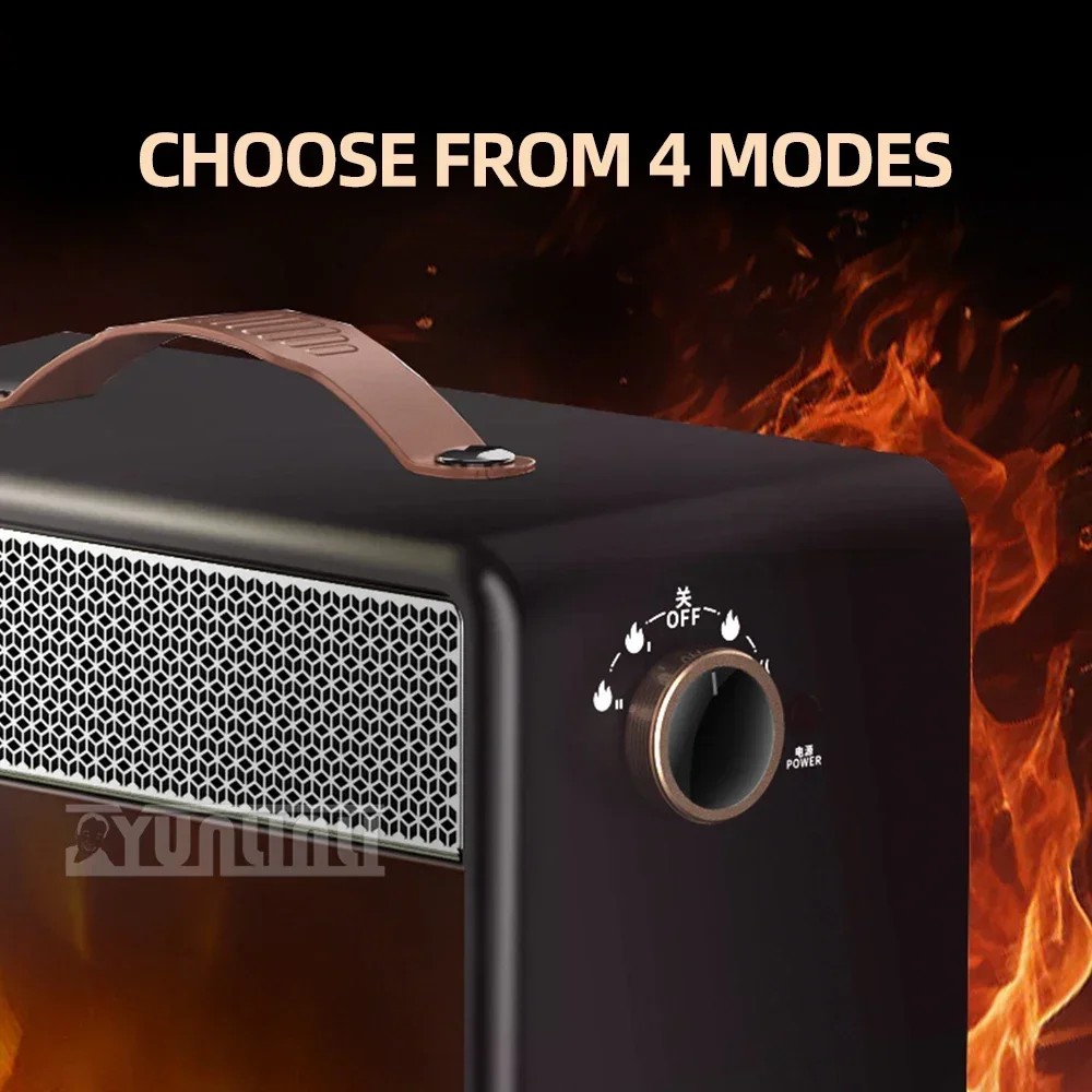 家庭用省エネ電気暖炉、LEDバーナー、模造火炎ヒーター
