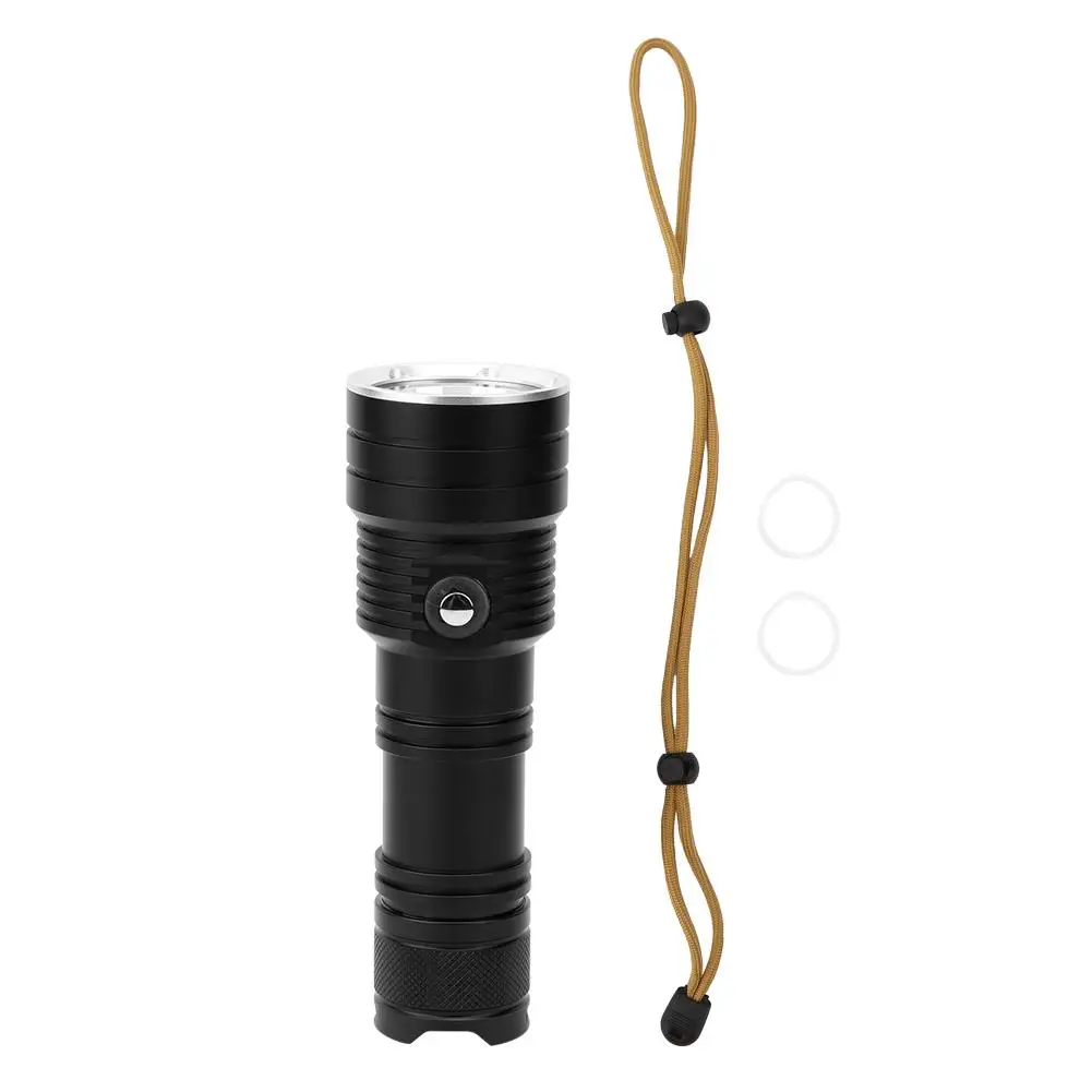 

Powerful Underwater Diving Flashlight - LED Aluminum Alloy Torch for Outdoor Adventures