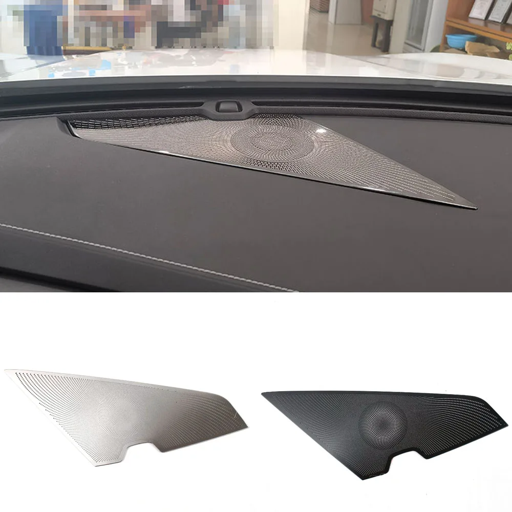 

For Geely Cityray Boyue Cool 2024 2025 Stainless Middle Dashboard Speaker Horn Cover Trim Accessory