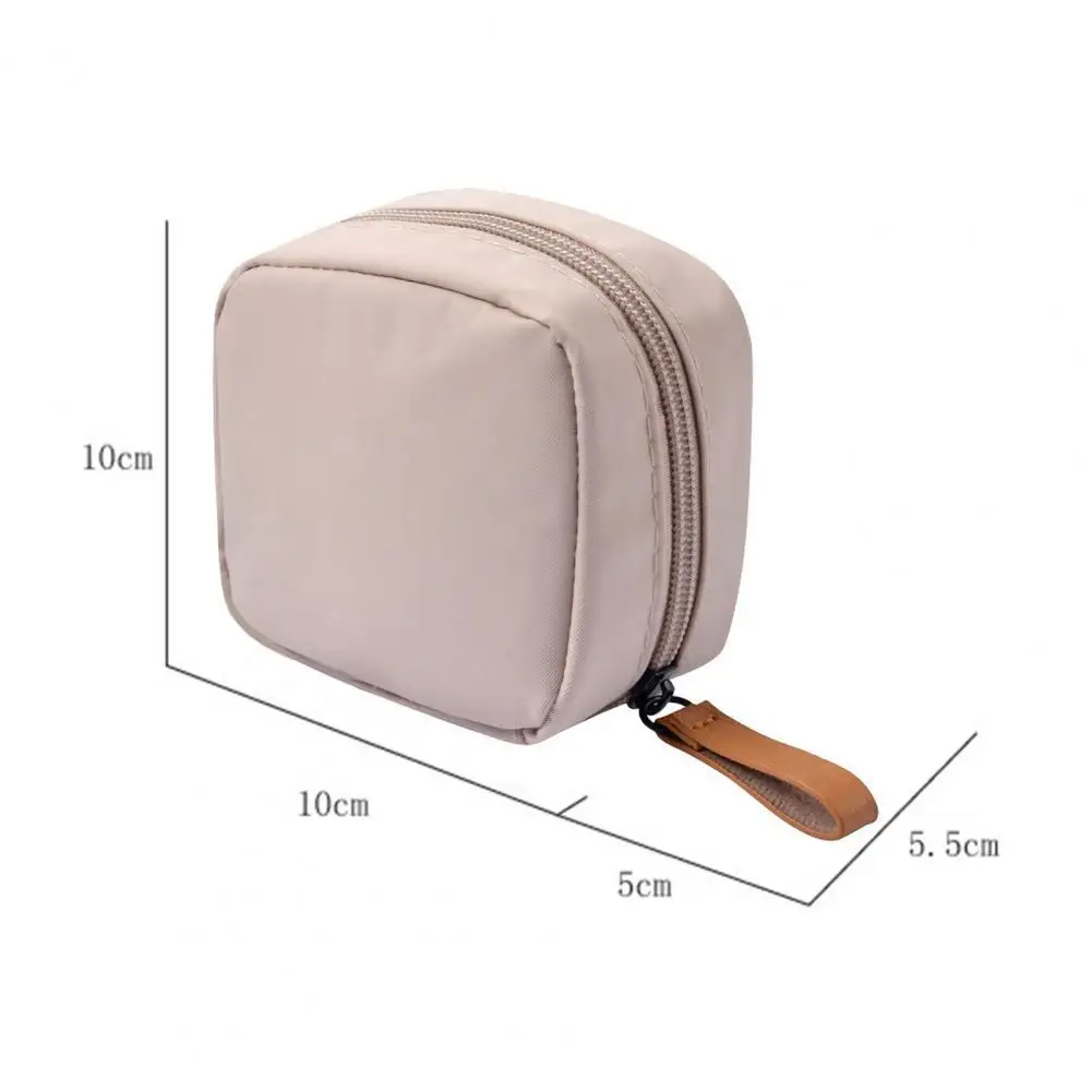 Borsa per cosmetici piccola da 10cm Mini Organizer per custodia per trucco portatile per pennelli per trucco rossetti borsa da viaggio per accessori