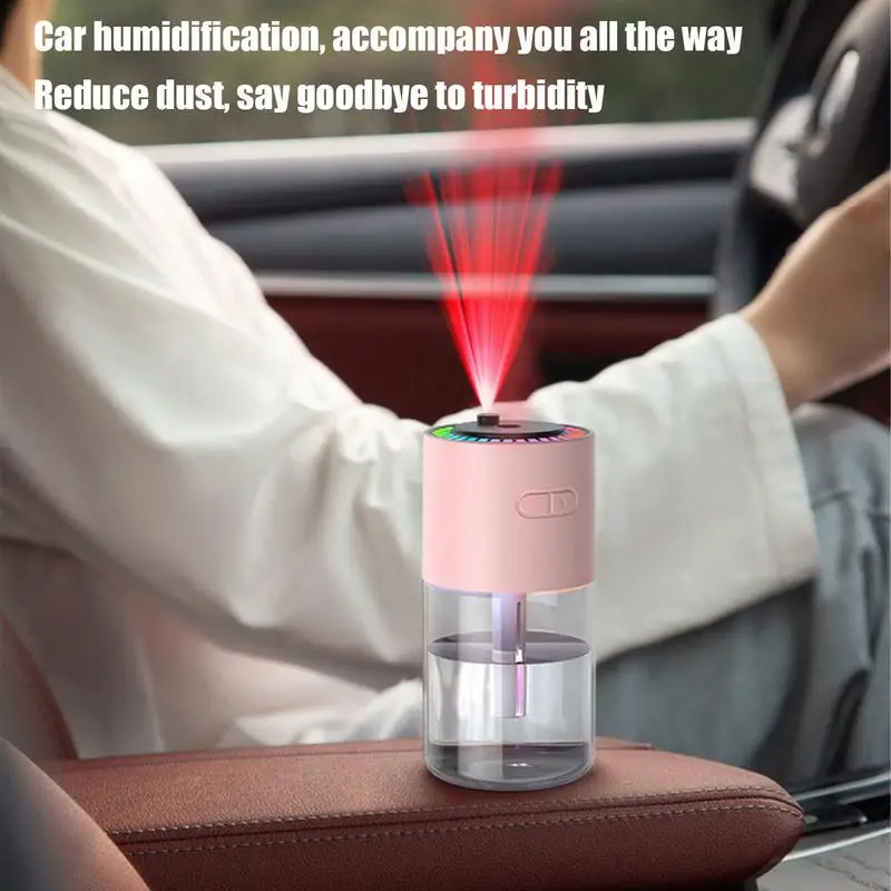 Desktop Humidifier 280ml Facial Mister Desk Personal Air Humidifier Rechargeable Cool Mist Sprayer Small Humidifier Color