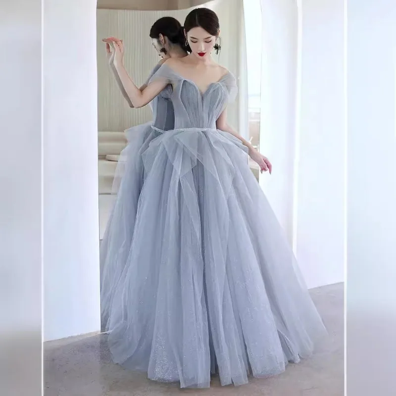 

Evening Gown Temperament, Socialite, Beautiful Voice, Solo Performance, Senior Host, Banquet, Vocal Art Exam Customization