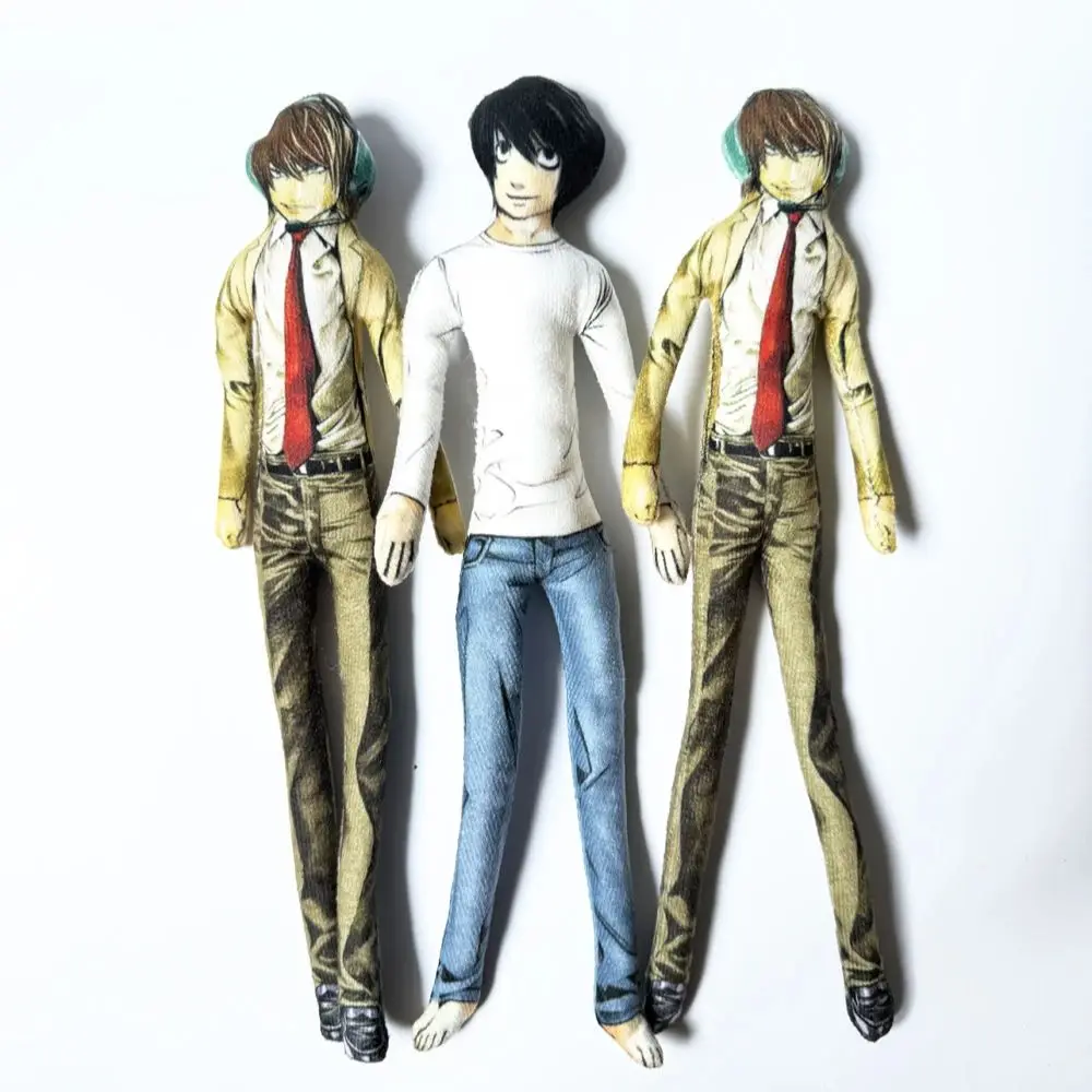 Muñecos de Cosplay de Anime Death Note, Yagami Light, Hunter, Killua Zoldyck, Juguetes de Alambre de Hierro Flexible, Figura Abstracta, Regalos de Cumpleaños