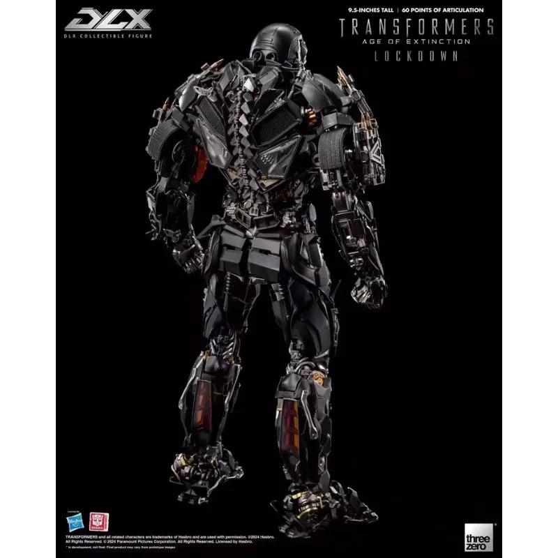 Original Hasbro Threezero Transformers AGE OF EXTINCTION LOCKDOWN Action Toy Figure Mode Ornaments view 6