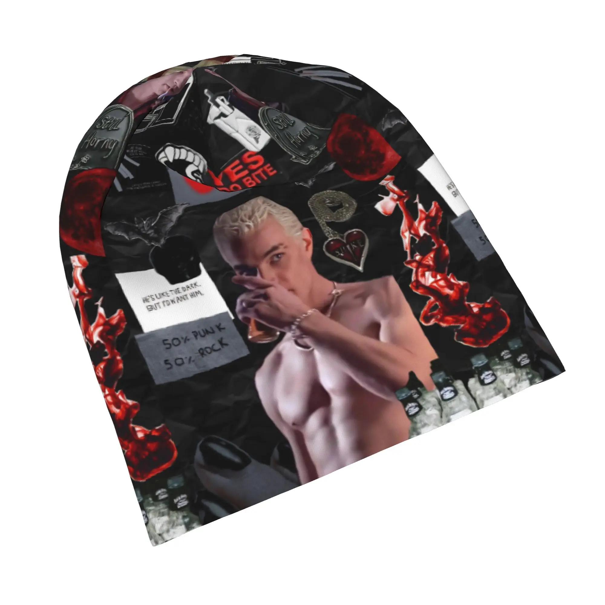Buffy the Vampire Slayer Bonnet Hat Fashion Outdoor Skullies Beanies Hats Spike Horror Unisex Summer Dual-use Cap