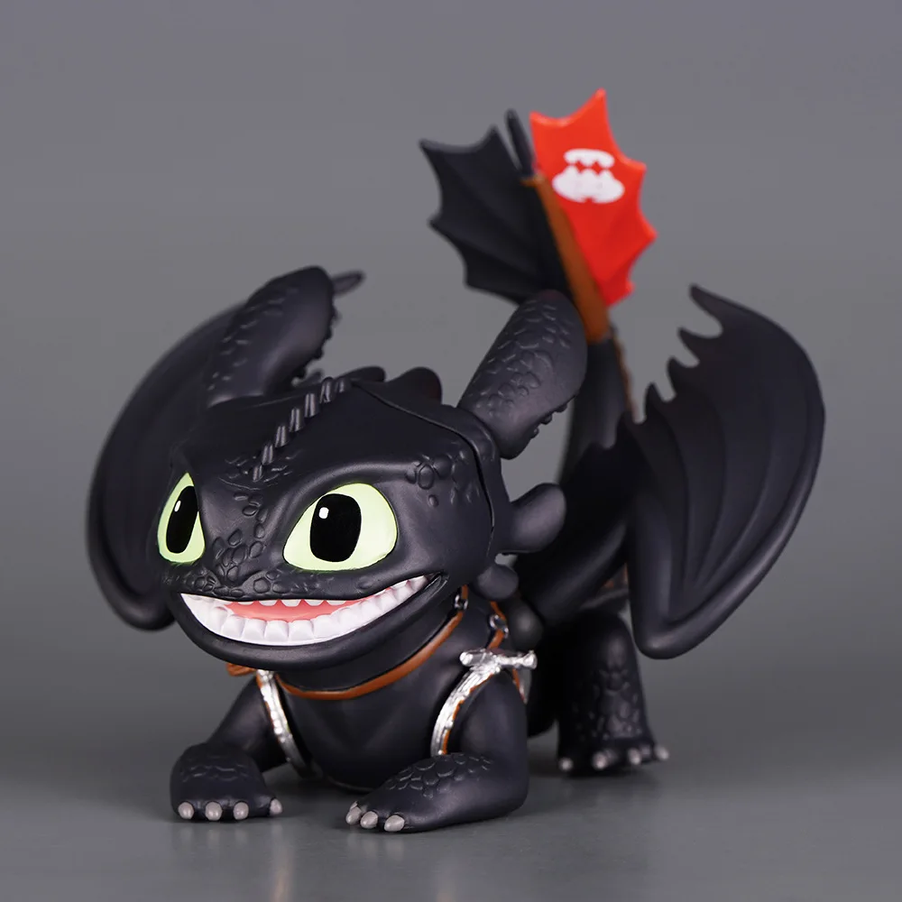 

8.5cm How To Train Your Dragon Toothless Night Fury Anime Action Figure Model Collectible Action Toys Ornament Gift