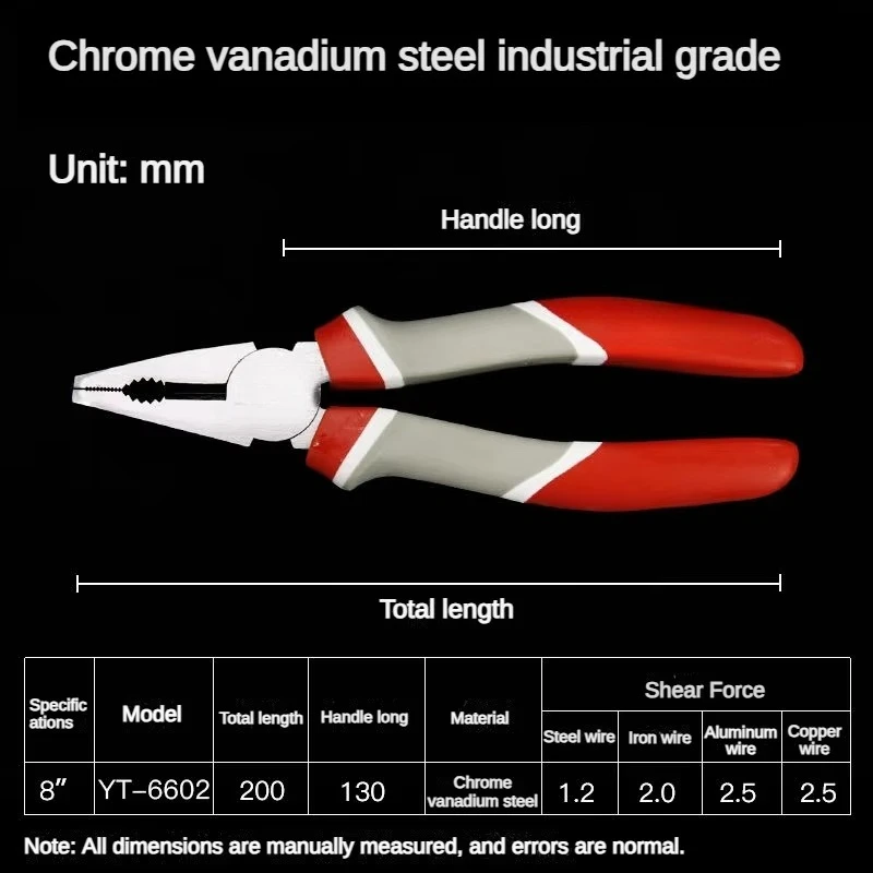 New Multifunctional Diagonal Pliers Wire Cutter Pointed Nose Tool