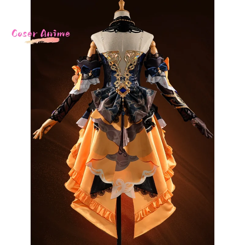 Game Genshin Impact Navia Cosplay Costume Uniform Halloween Carnival Party Christmas Play Role Clothes Clothing - Image 2