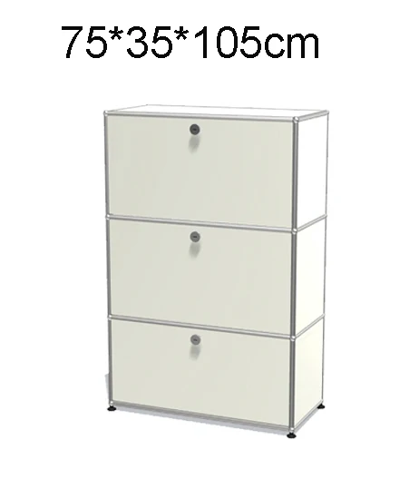 Modul Modulare DIY Möbel Lagerung Regal Sideboard Angepasst Größe Nachttisch Schrank Edelstahl Heimgebrauch