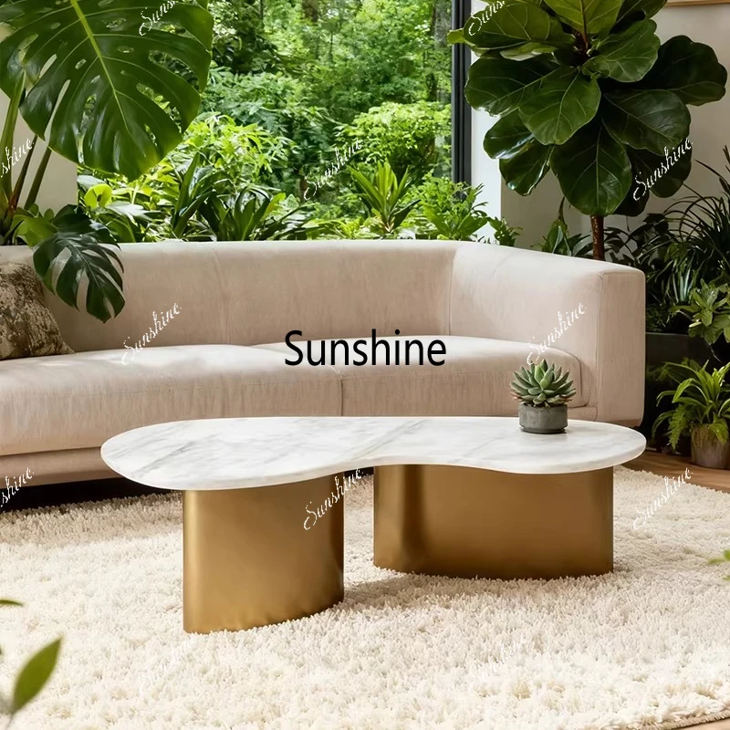 

Легкий роскошный элитный журнальный столик для гостиной