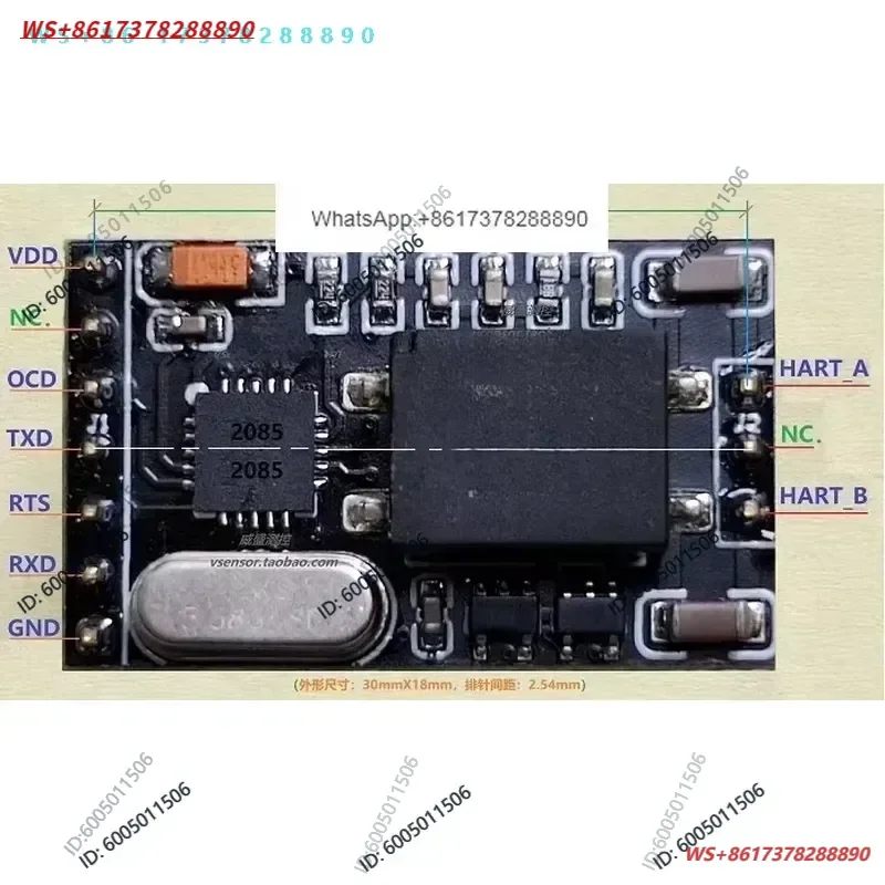 Hart Host Module 8500 Chip HART Protocol Electromagnetic Isolation Hart Modem Modem