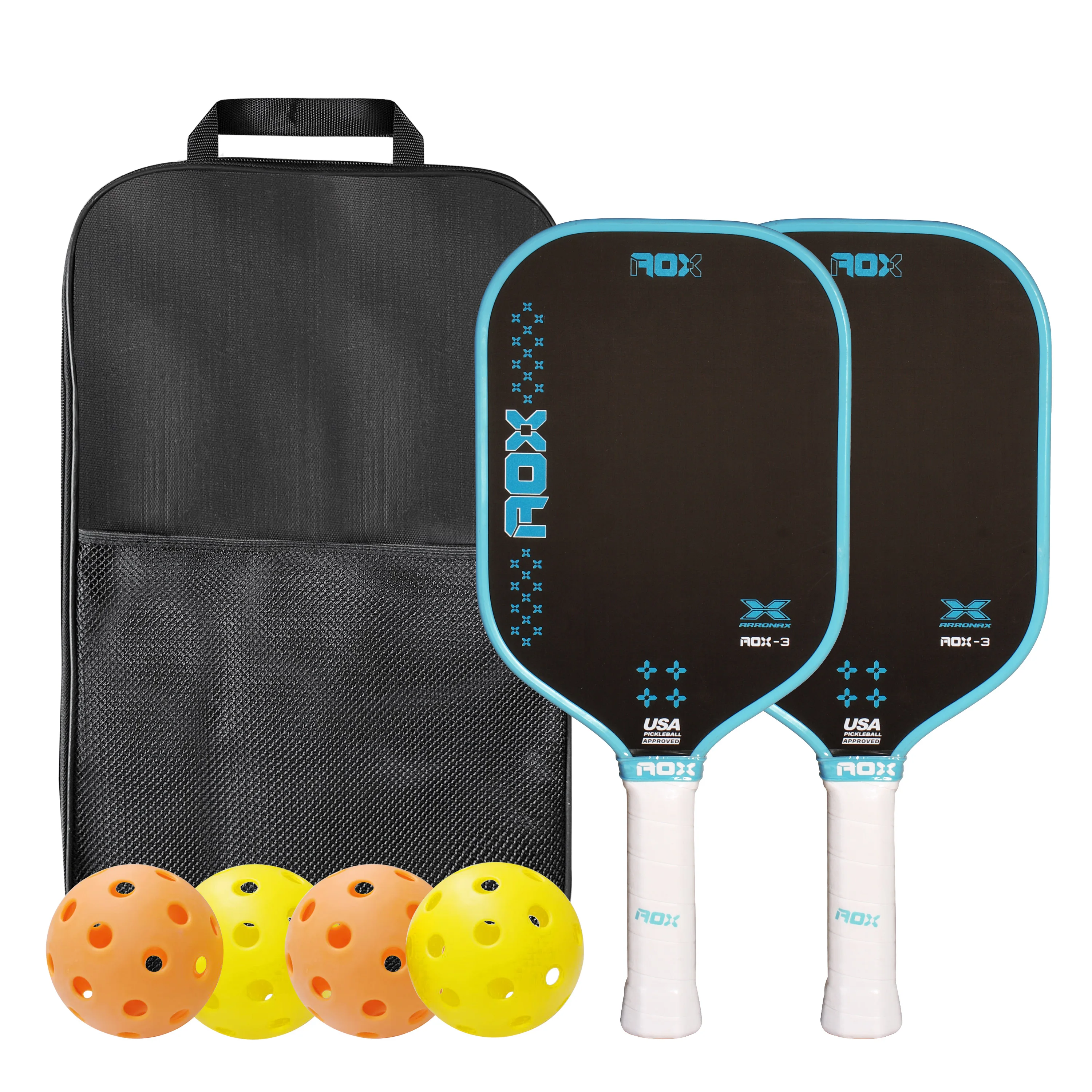 

ARRONAX-Pickleball Paddle, Углеродное волокно, Высокое трение, Карбоновая поверхность, Вращение, Ракетка с подушкой, Удобная ручка