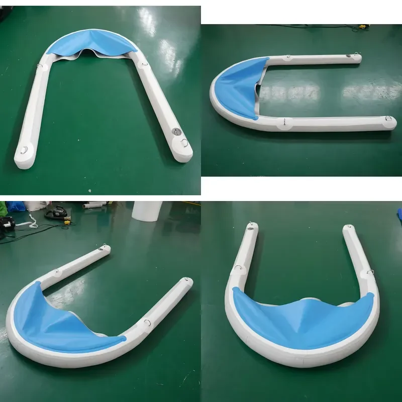 2025 XC-Floating Pontoon High Quality Electric Kart Boat Floating Plastic PVC Balance Floating Inflatable Floating Board