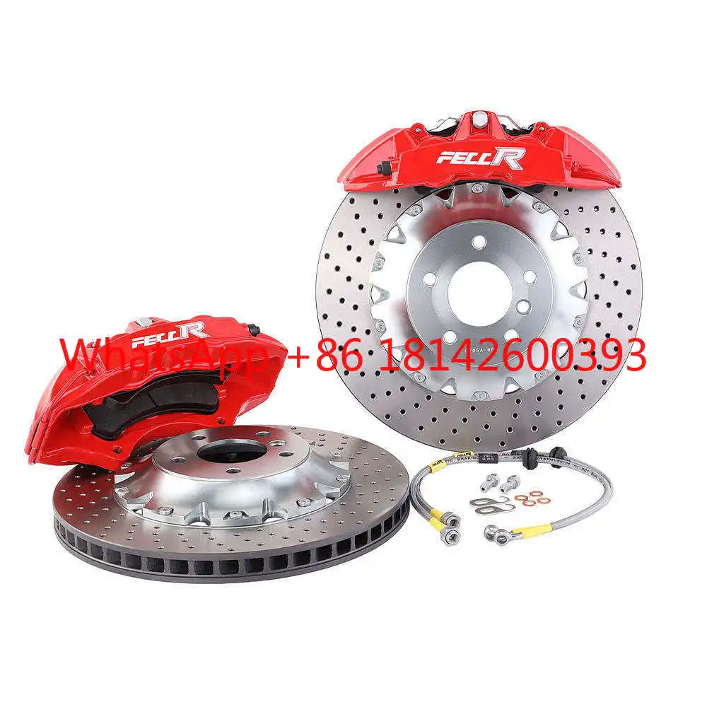 High Performance 6 Big Brake Caliper Kit Front 6 Pot Pistons Auto Brake Calipers