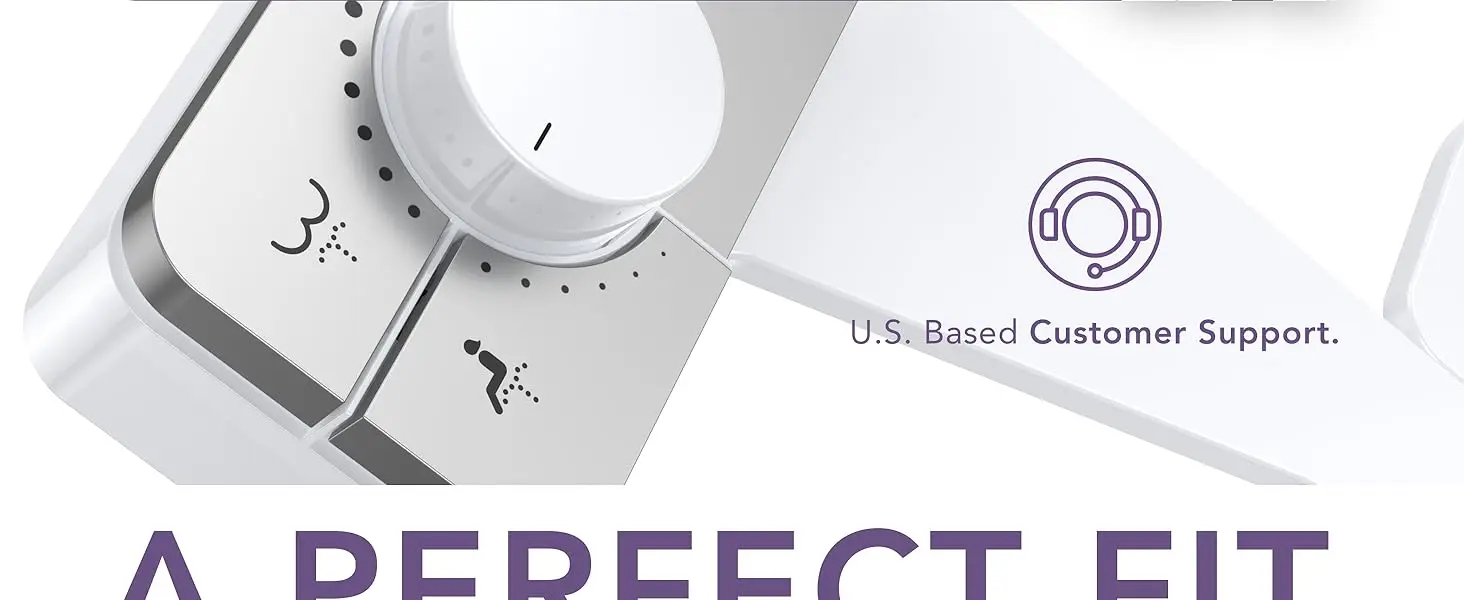 Bidet Attachment for Toilet - Ultra-Slim Self Cleaning Fresh Cold Water Sprayer Bidets for Existing Toilets Seat Baday Beday Badette Bedette with Dual Nozzle for Feminine and Posterior Wash