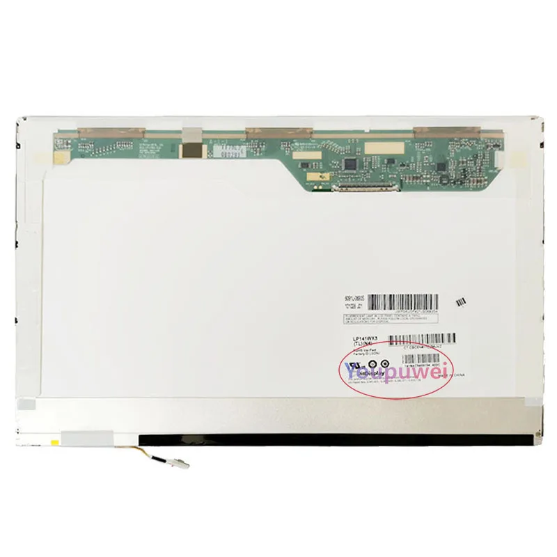 Laptop LCD Screen LP141WX3 TLN1 B141EW04 V.4 V7 LTN141W1-L02 N141I2-L02 N141I3-L01 B141EW02 LTN141W3-L01 14.1-inch CCFL