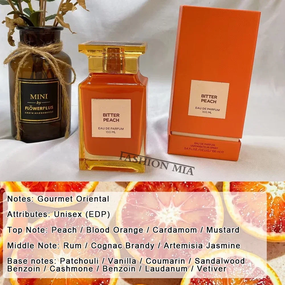 100 مللي عطر رجالي ماركة التبغ أو دو كولونيا روز الكرز طويل الأمد فرمون عطر الأزهار للنساء