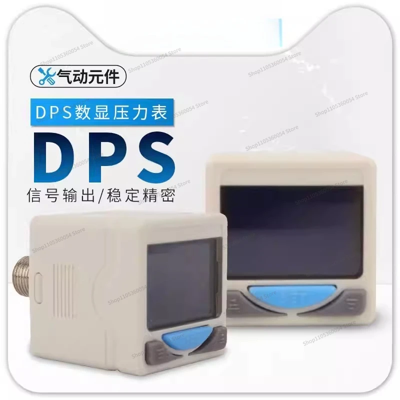 Pneumatic digital display meter  electronic pressure switch vacuum negative pressure sensorpositive pressure digital