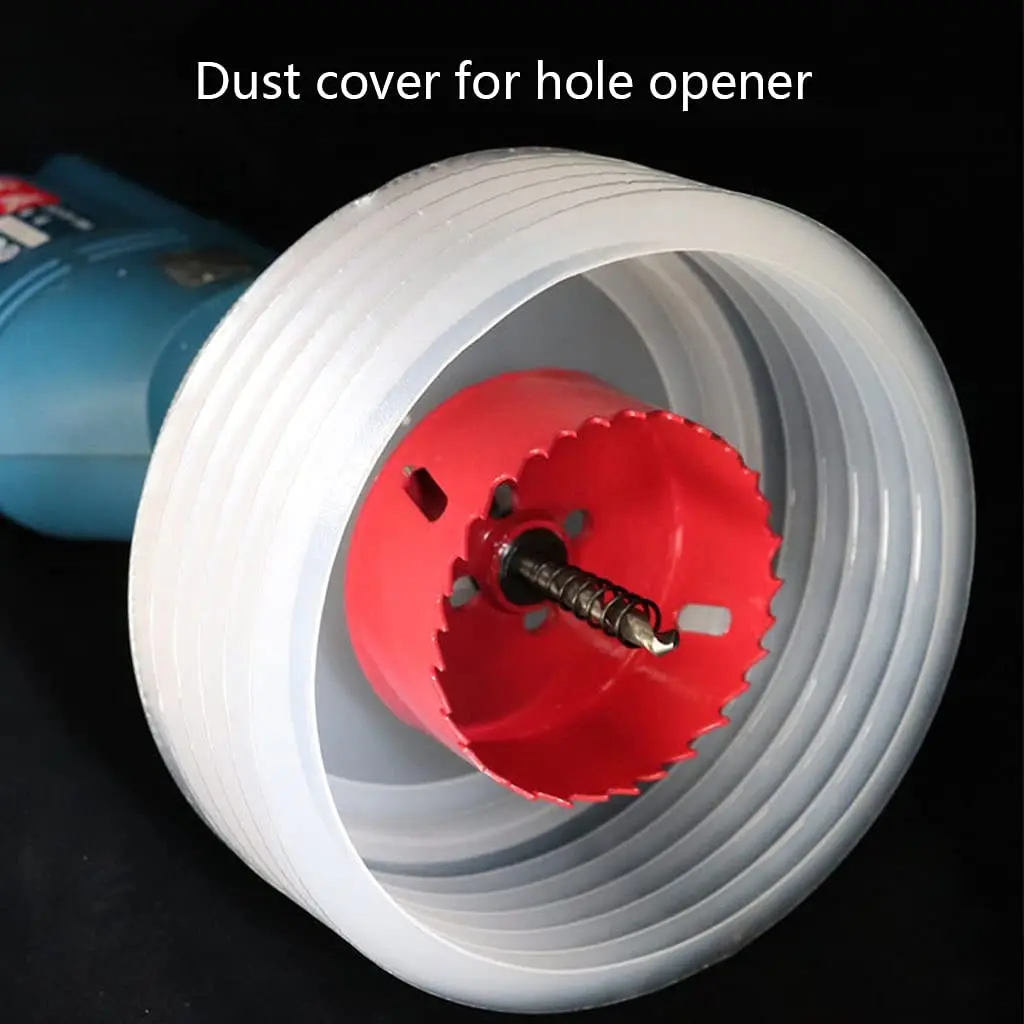 Hole Saw Dust Cover Hole Opener Dust Cover Wood Electrician Protection Hammer Drill Tool Accessories Dustproof Device