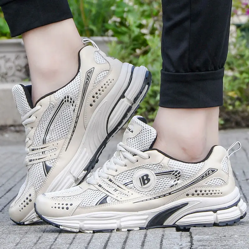 Modne buty do biegania dla mężczyzn oddychające buty do biegania obuwie sportowe mężczyzna nowi projektanci modne buty do biegania Mansculino