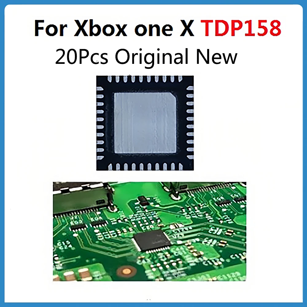 

20Pcs New Original Chips TDP158RSBT QFN40 TDP158 QFN-40 For Xbox One X Console IC Chip Game Repair Accessories Free Shipping