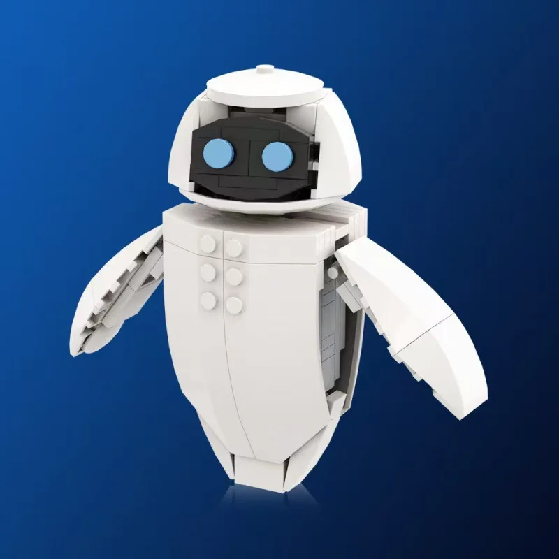 Disney WALL-E & EVE Blok Bangunan Disney WALL-E Figur Blok Disney Karakter Kartun Mainan Blok Bangunan untuk Hadiah Ulang Tahun Anak