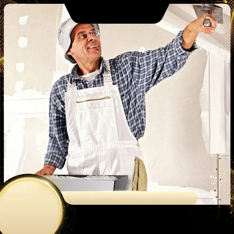 

X40A_XA-12Inch Stainless Steel Mud Pan Anti Slip Sturdy Accessories Drywall Sheared Edges With Reinforced Band Scraping Bar