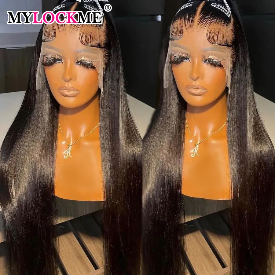 Straight Human Hair Lace Frontal Wig 13x4 13x6 Glueless Lace Frontal Wigs For Women 6x4 5x5 Redy To Go Glueless Wig Human Hair