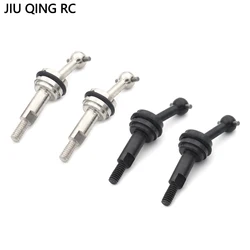 2 Pcs Extended Metal CVD Cardan Shaft 2mm With M2 Nut For 1/28 RC Car Wltoys K969 K989 K979 P929 Upgrade Parts