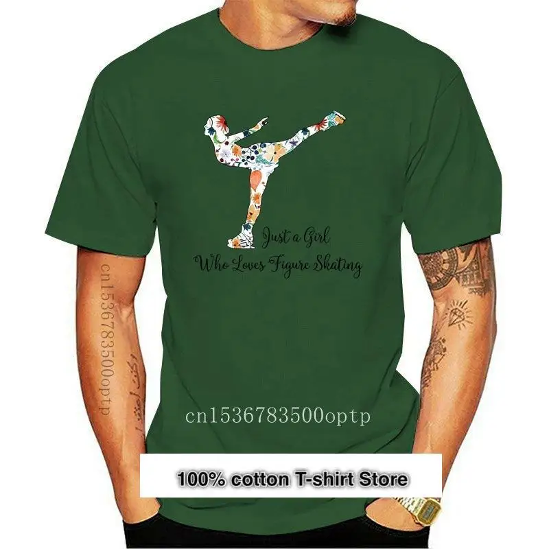 Camiseta de patinaje sobre figura para niños, ropa informal única de manga corta increíble, 100% de algodón